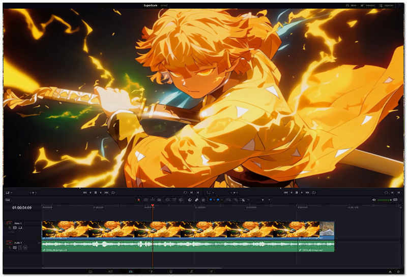 Davinci Resolve Upscale