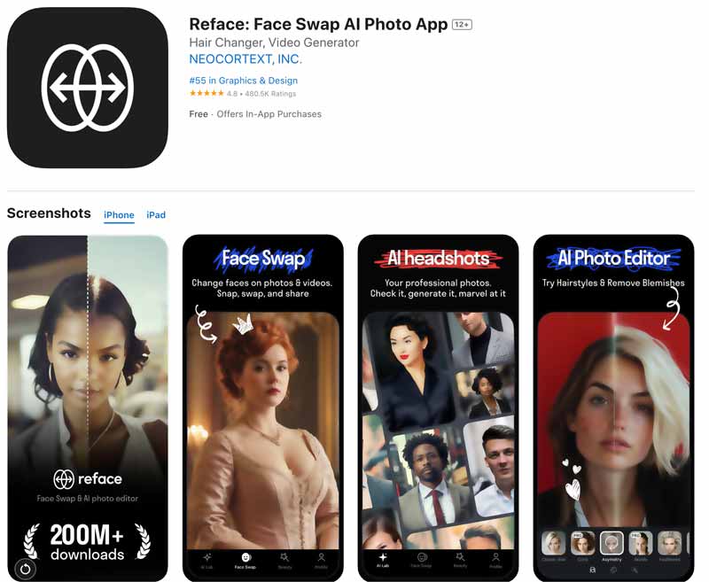 Reface Ai Face Enhancer App
