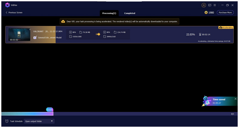 Vidhex Export Process