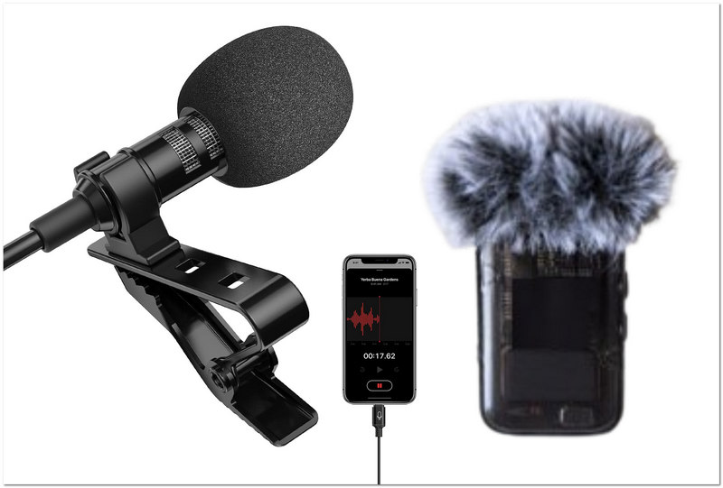 External Mic And Windscreen