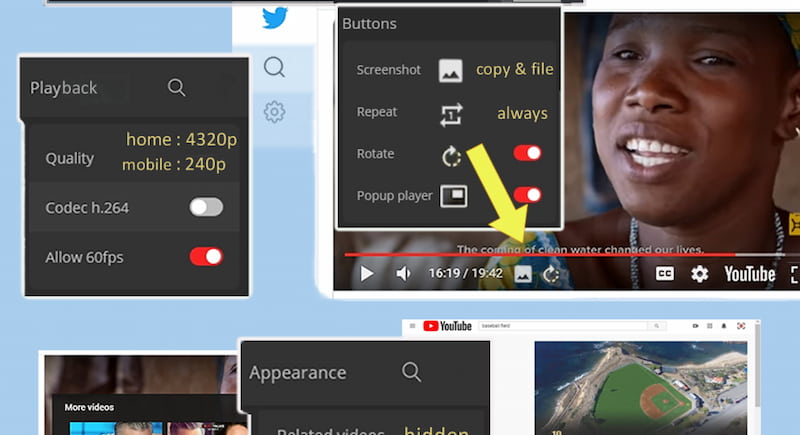 Improve Youtube Extention