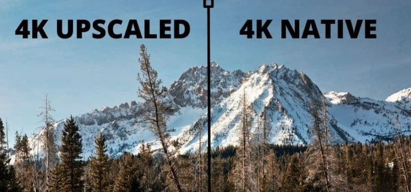 4k Upscaled VS 4k Native