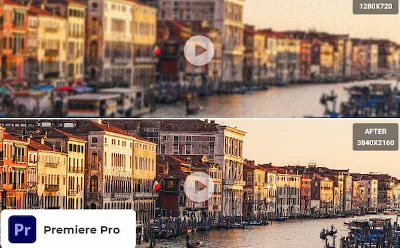 Adobe Premiere Video Upscaler