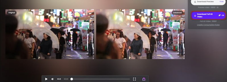 Fotor Video Upscaler