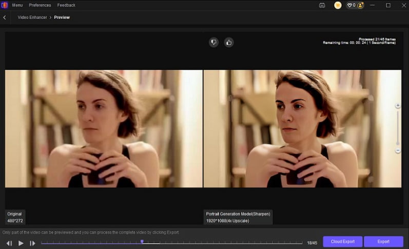 Hitpaw Video Upscaler