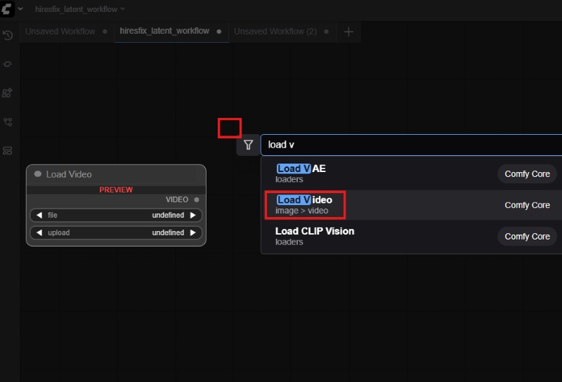 Comfyui Upload Video