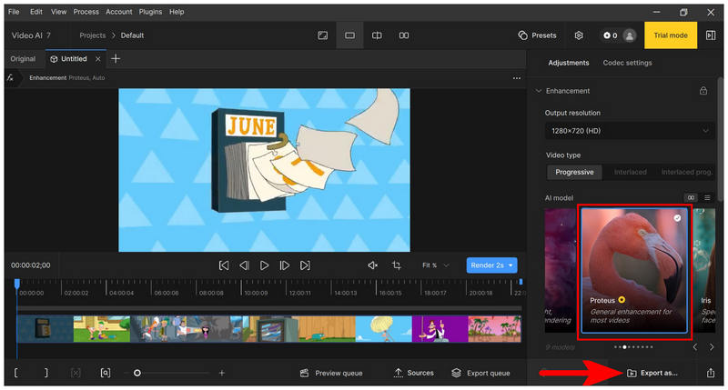 Topaz Video Ai Export