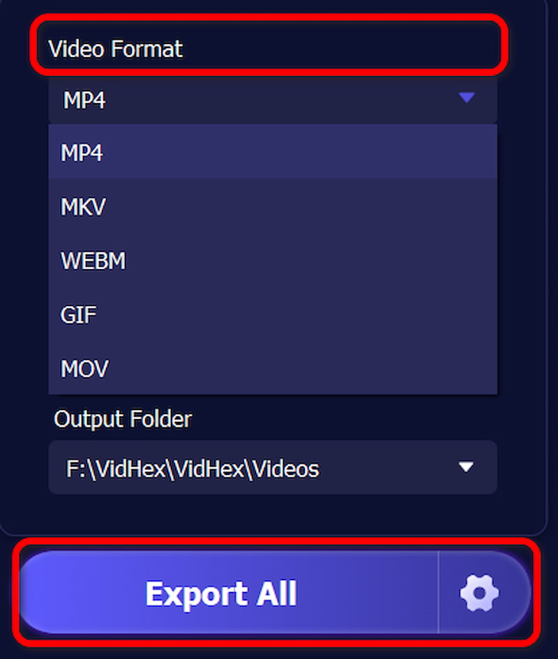 Vidhex Export