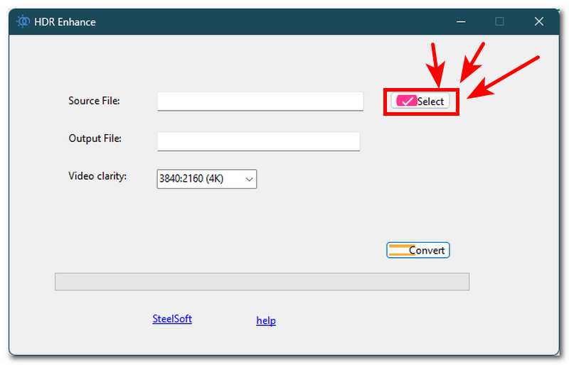 Select Video To Convert