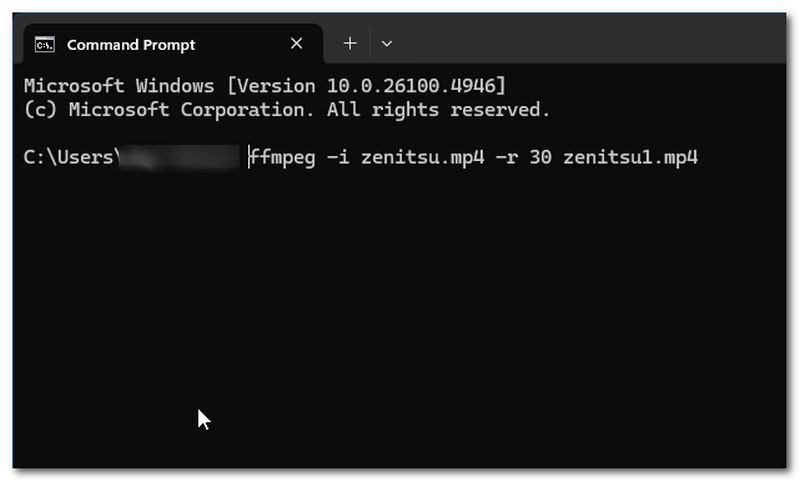 Enter Command Prompt