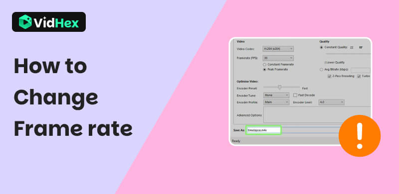 How To Change Frame Rate