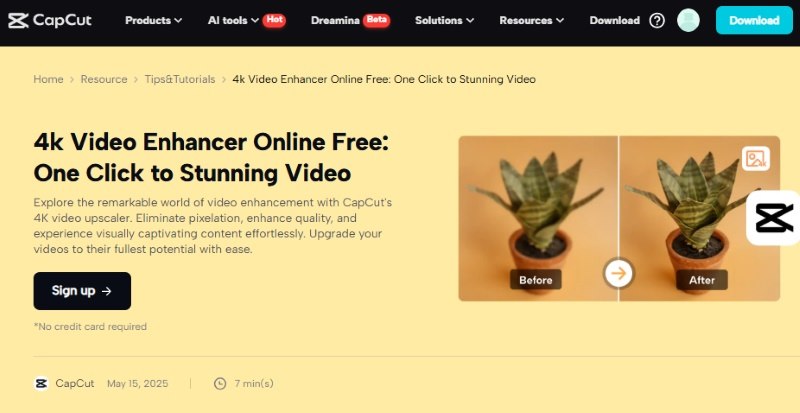 Capcut Upscaler