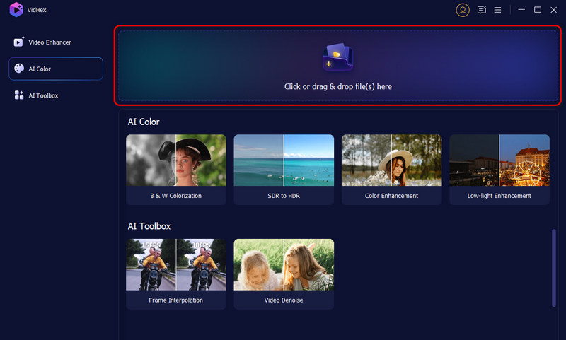 Vidhex Upscaling Home Page