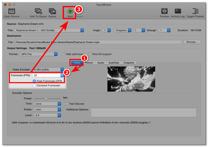 Lower Framerate Then Save