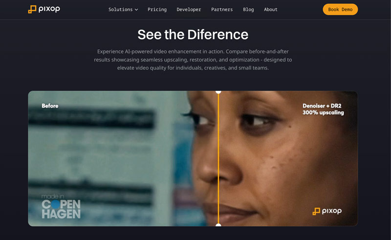 Pixop Studio Ai Video Upscaler