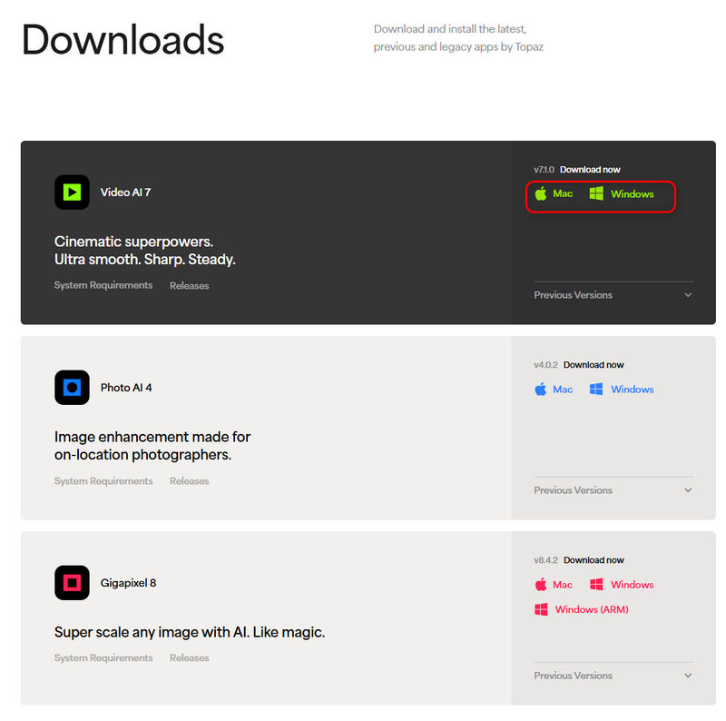 Topaz Video Ai Downloads