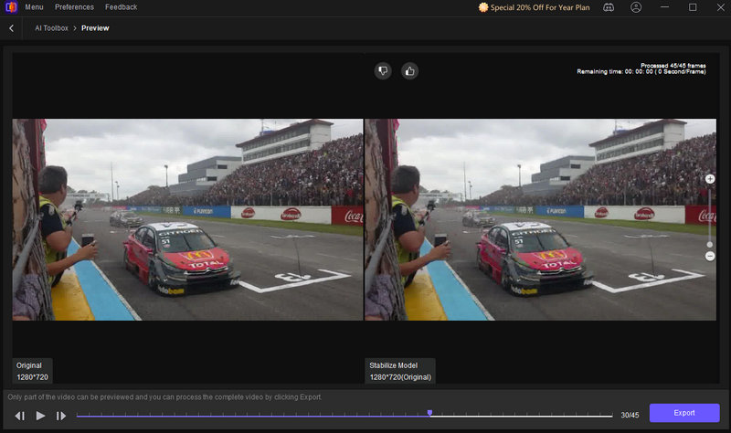 Hitpaw Stabilize Shaky Video