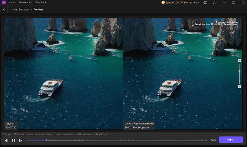 Hitpaw Upscale Videos