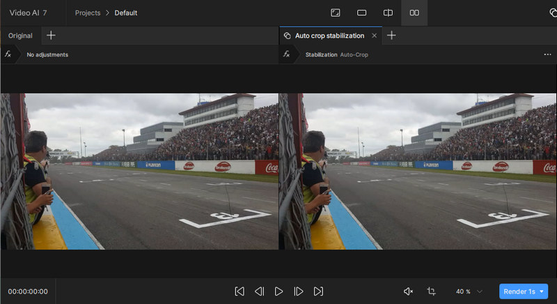 Topaz Stabilize Shaky Video