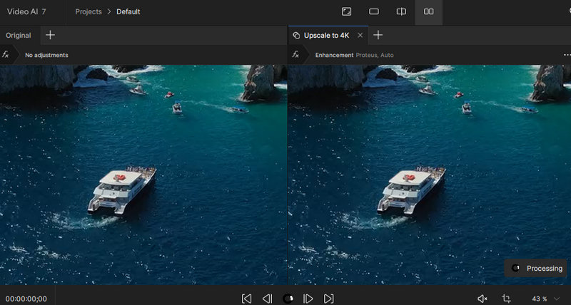 Topaz Upscale Videos