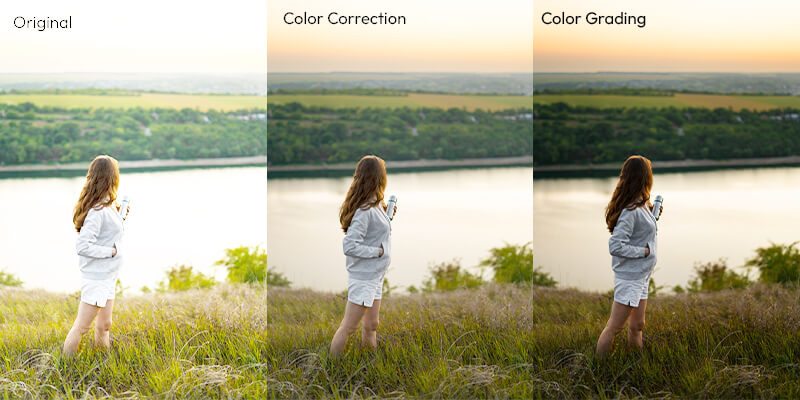 Color-correction-grading-comparison