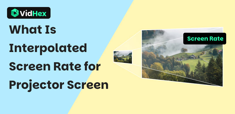 What Is the Interpolated Screen Rate for Projector Screen
