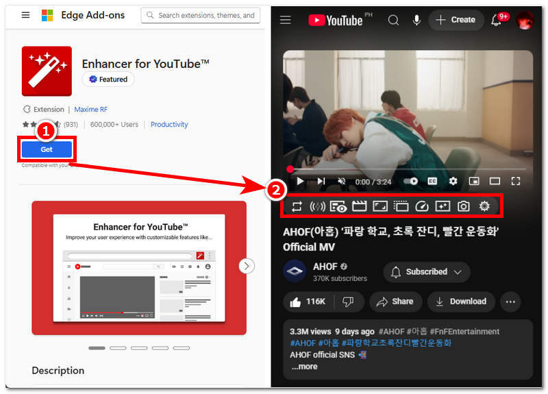 Enhancer For Youtube