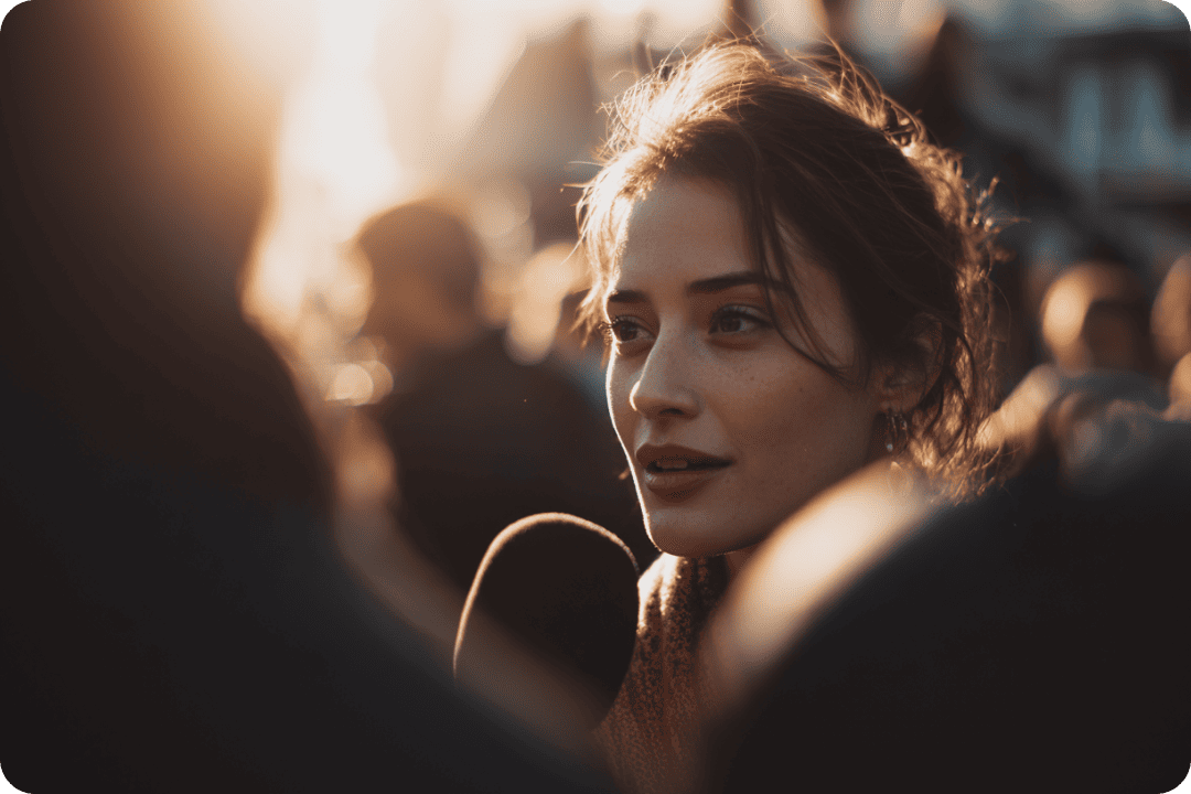 Backlit Interview Videos