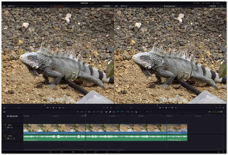 Davinci Resolve Upscale Image