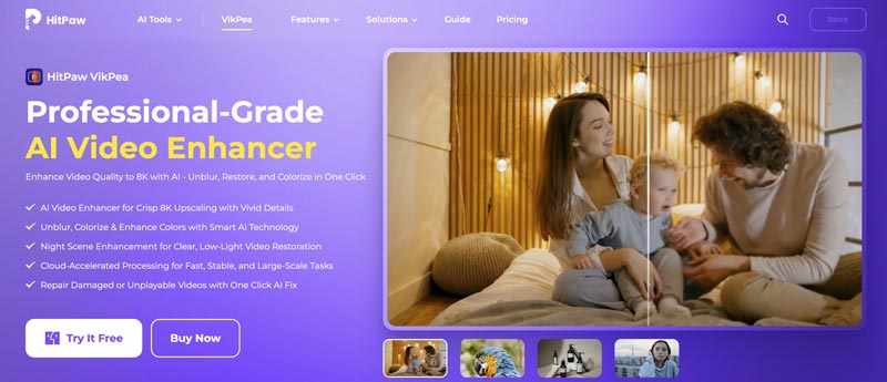 Hitpaw AI Video Enhancer