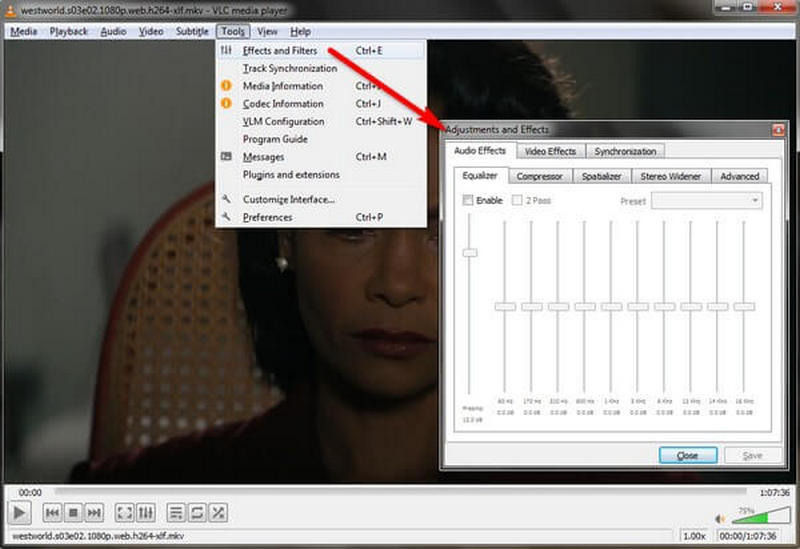 Make A Video Brighter Vlc Effects And Filters