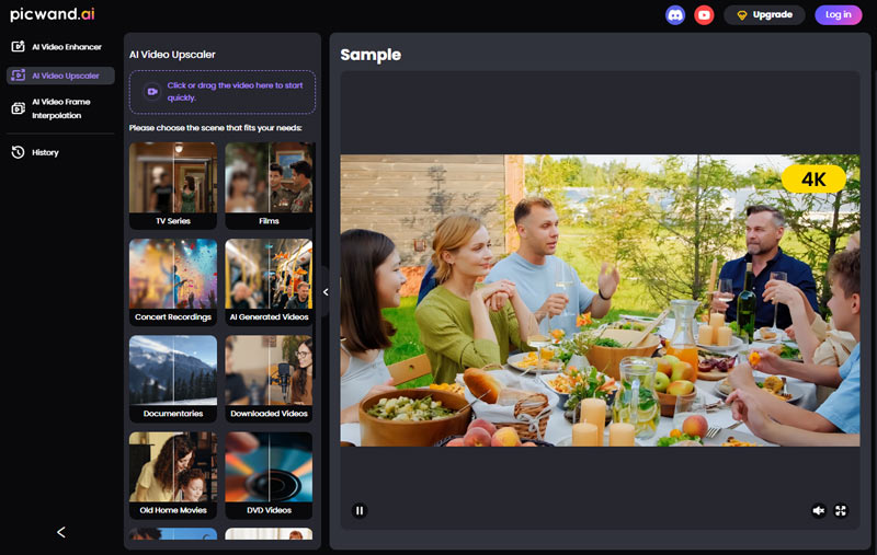 Picwand Ai Video Upscaler
