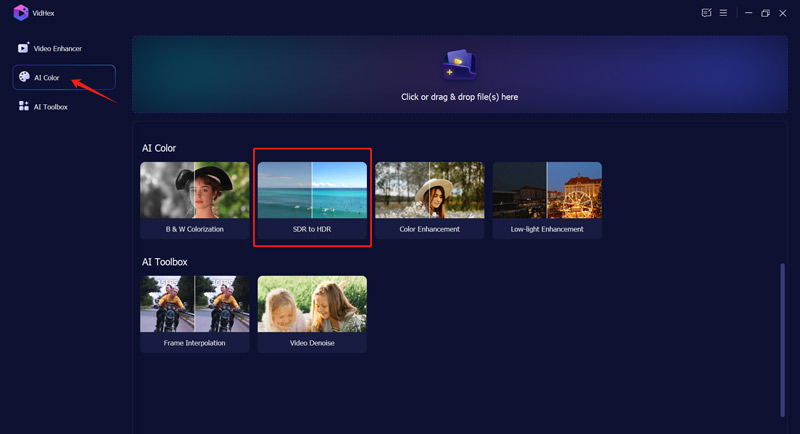 Vidhex Ai Sdr to Hdr