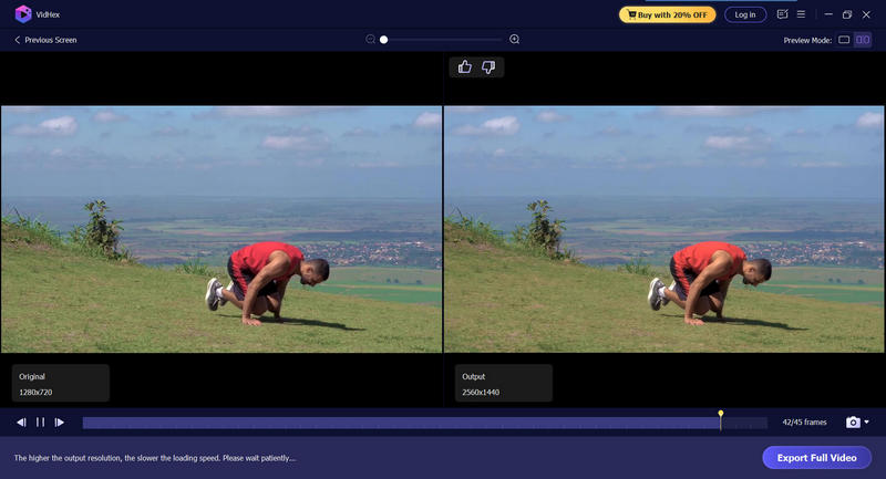 Vidhex Compare Effect