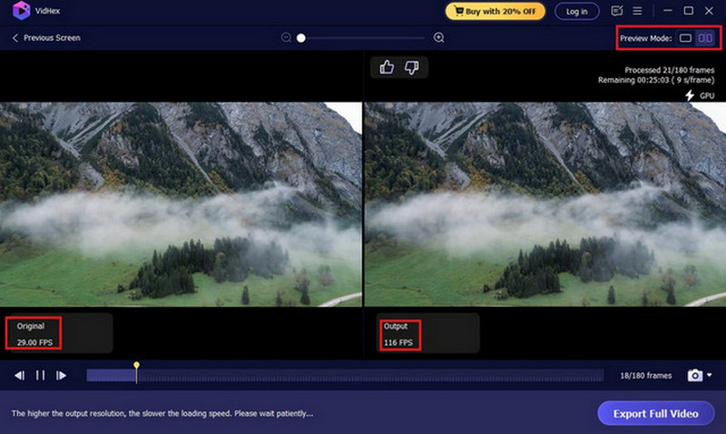 Vidhex Preview The FPSIncreasing