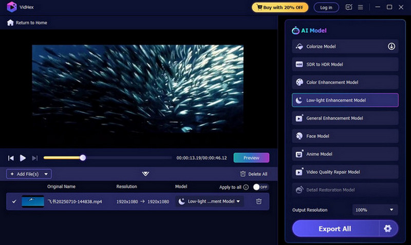 Vidhe Selecting Low Light Enhancement-model