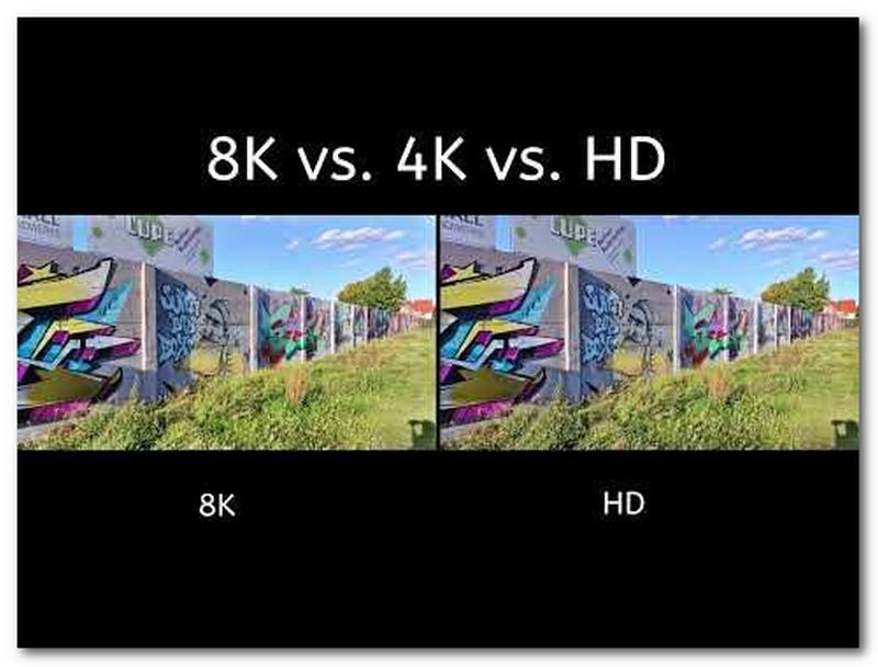 4K VS 8K Result