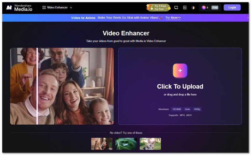 Mediaio Video Enhancer Image