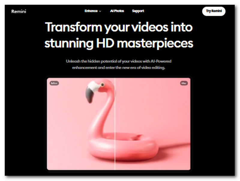 Remini Video Enhancer Image